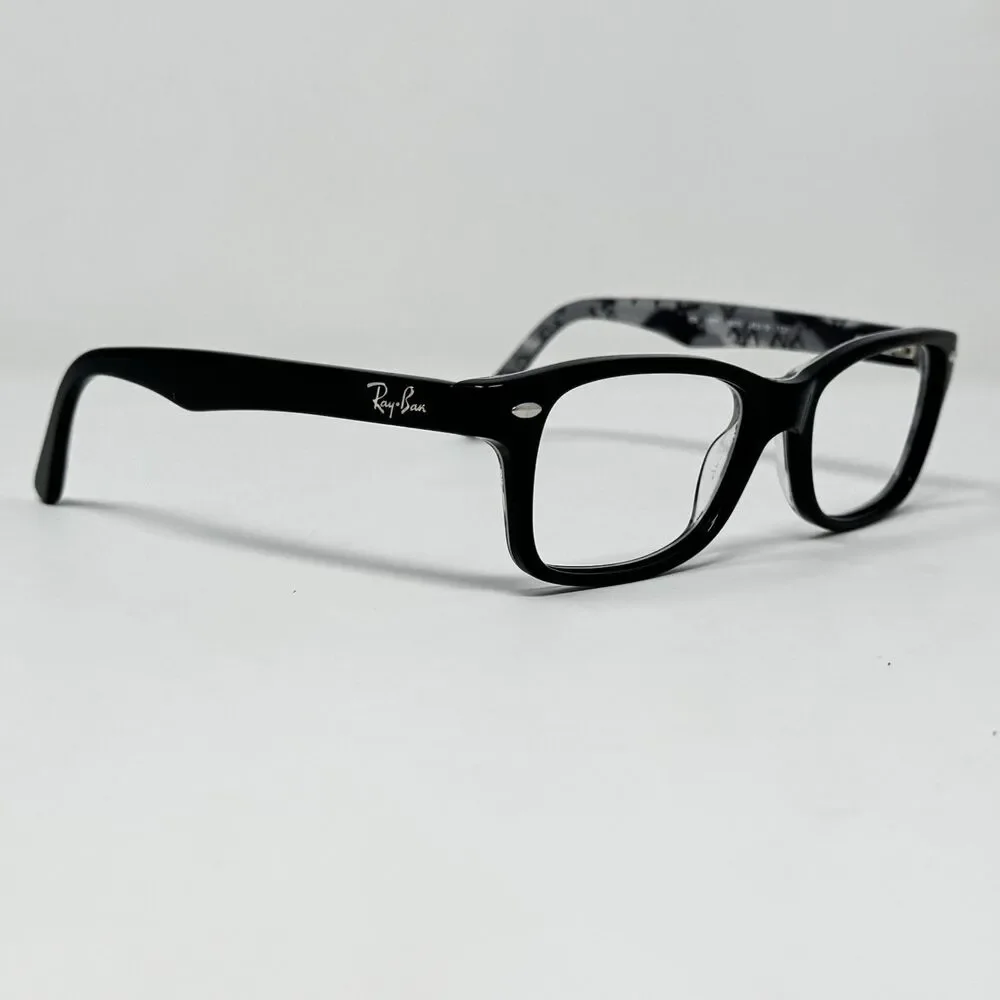 Ray-Ban RB1531 3803 Black Grey Kids Eyeglass Frames 48-16-130 Authentic